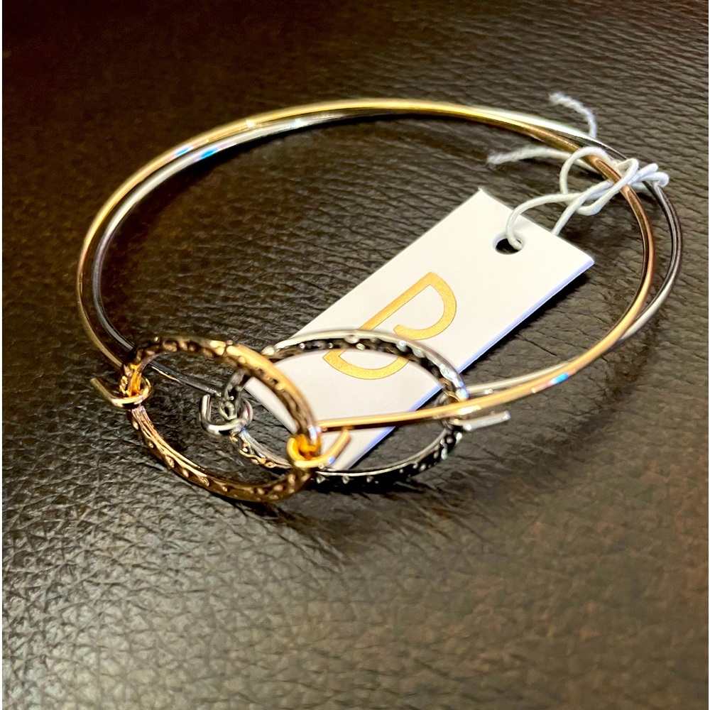 Bancroft gold and silver tone bracelets